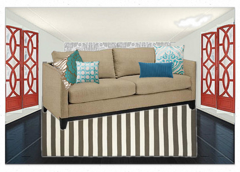 MG's SIMPLE STYLE Couch Pillow Placement