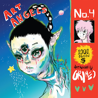 Grimes Art Angels Album Cover