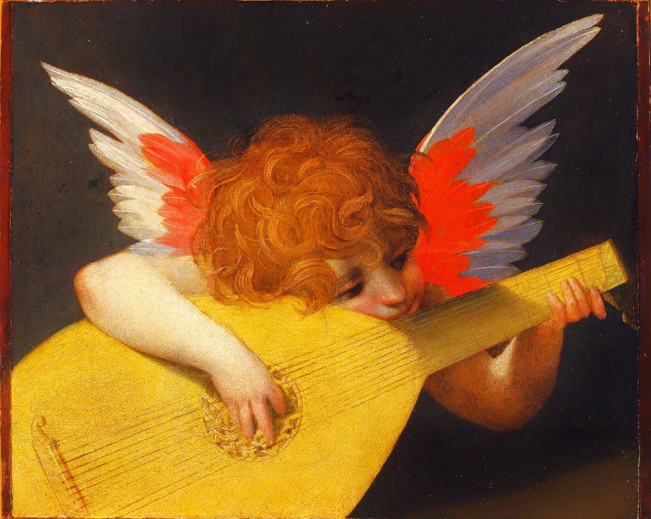 Rosso+Fiorentino+-+Musician+Angel,+1518+1