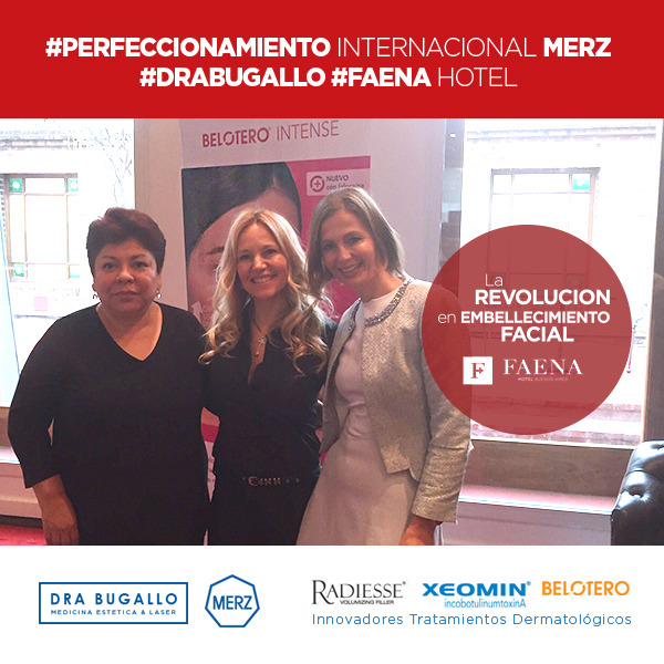 PERFECCIONAMIENTO INTERNACIONAL MERZ ( FAENA HOTEL). Gracias a Merz Aesthetics, Julio Zapico y Agustina Cattena por la formación continua, a la Dra Arbelia Bermúdez y muy especialmente a la Dra Tatjana Pavicic por la claridad formando y perfeccionándonos en las últimas técnicas de Fillers y Xeomin. #ChauArrugas #BienvenidaJuventud, #MamasMasLindas, #EsteticaBugallo, #DraBugallo #20PorcientoDeDescuento, #ChauArrugas, #BienvenidaJuventud. #ReservaTuTurno. Rellenos de #AcidoHialurónico y #EstimulacióndeColágeno (#Belotero + #Radiesse) + #ToxinaBotulinica (#Xeomin). Ya estan llegando los mejores e Innovadores Tratamientos Dermatológicos (XEOMIN, RADIESSE Y BELOTERO). #ChauArrugas #BienvenidaJuventud, #MamasMasLindas, #EsteticaBugallo, #DraBugallo. PERFECCIONAMIENTO INTERNACIONAL MERZ ( FAENA HOTEL). Gracias a Merz Aesthetics, Julio Zapico y Agustina Cattena por la formación continua, a la Dra Arbelia Bermúdez y muy especialmente a la Dra Tatjana Pavicic por la claridad formando y perfeccionándonos en las últimas técnicas de Fillers y Xeomin. #ChauArrugas #BienvenidaJuventud, #MamasMasLindas, #EsteticaBugallo, #DraBugallo #20PorcientoDeDescuento, #ChauArrugas, #BienvenidaJuventud. #ReservaTuTurno. Rellenos de #AcidoHialurónico y #EstimulacióndeColágeno (#Belotero + #Radiesse) + #ToxinaBotulinica (#Xeomin). Ya estan llegando los mejores e Innovadores Tratamientos Dermatológicos (XEOMIN, RADIESSE Y BELOTERO). #ChauArrugas #BienvenidaJuventud, #MamasMasLindas, #EsteticaBugallo, #DraBugallo.