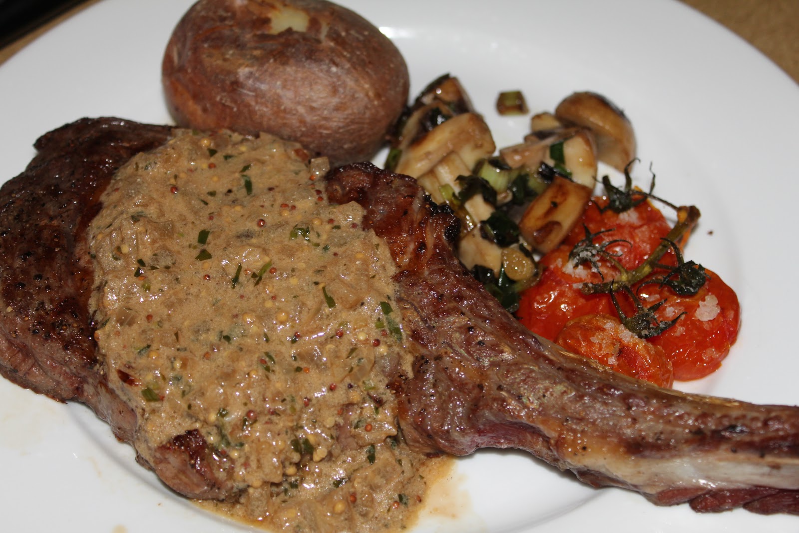 Steak with Creamy Tarragon Sauce A Dash Of Flavour Printable Recipes