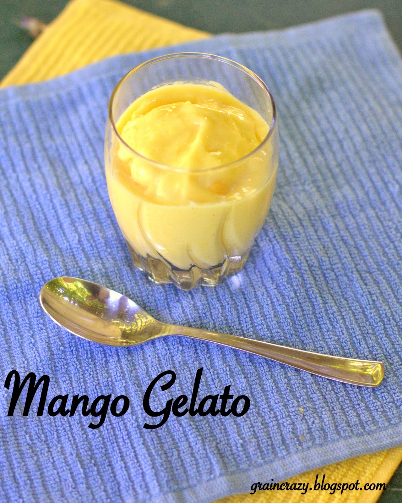 Grain Crazy Mango Gelato