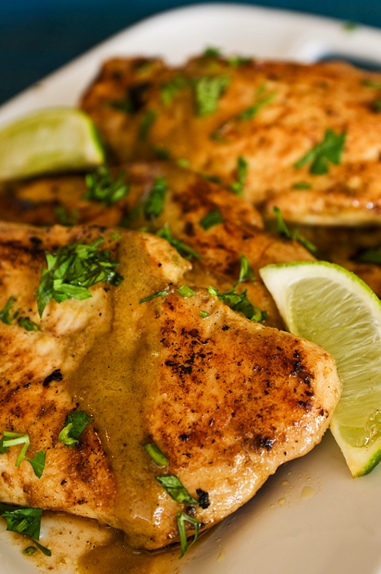 Recipes To Write Home About Lime Coconut Chicken with Cilantro Lime Rice
