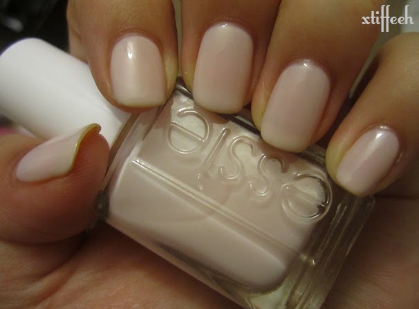 xtiffeeh: Essie Ballet Slippers + OPI Last Friday Night