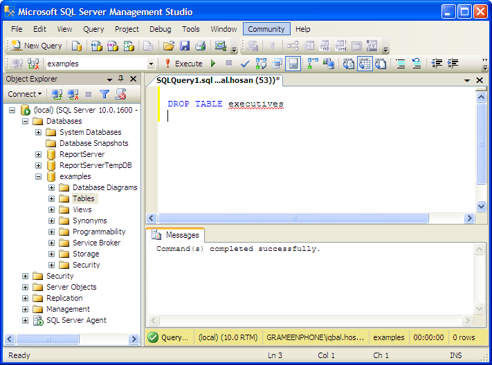 sql code examples