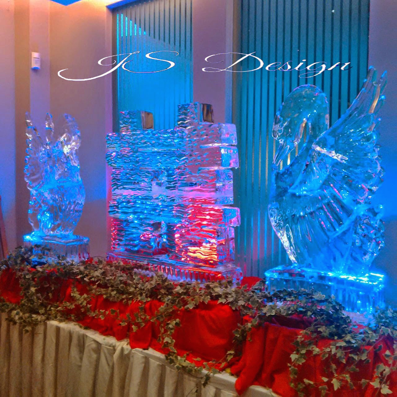 JS Design Ice carving for wedding in Malaysia