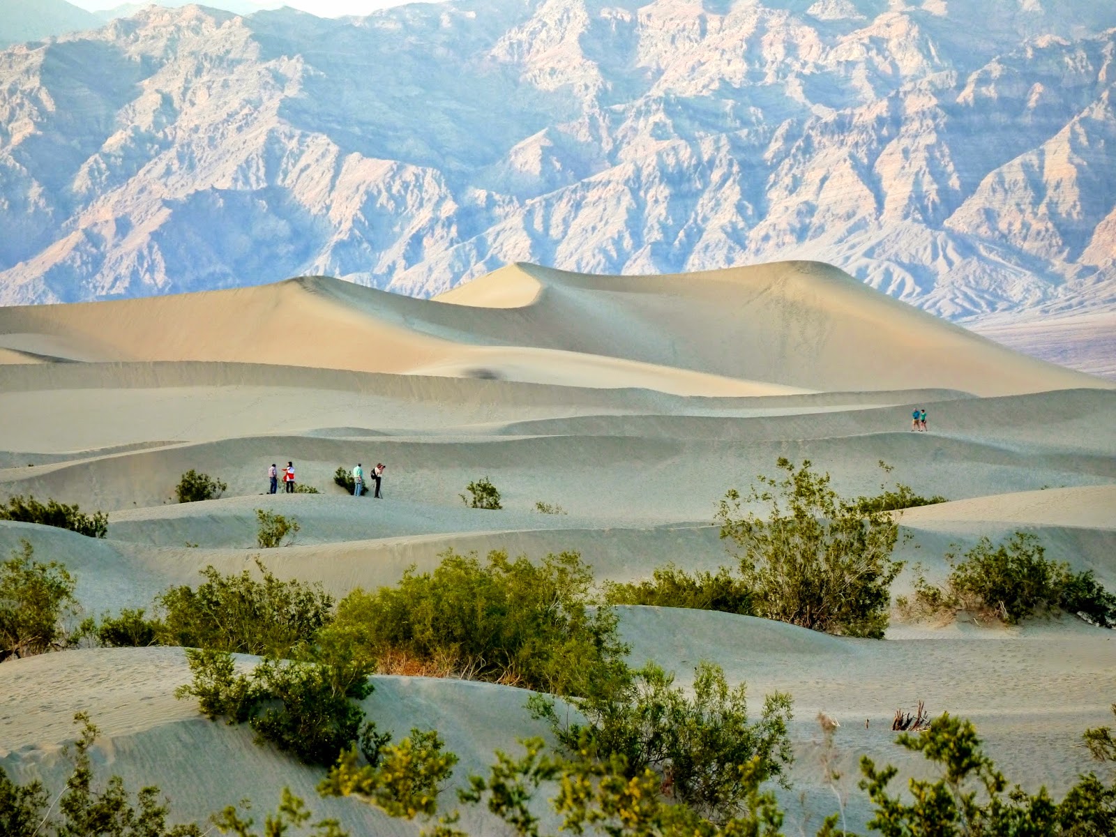 American Travel Journal Death Valley National Park Mesquite Flat Sand Dunes