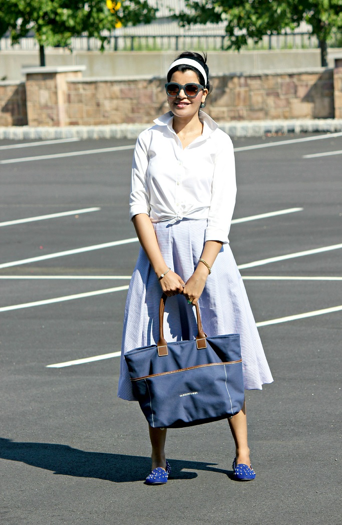 StyleDelights Lookbook DIY Retro Style Pleated Skirt