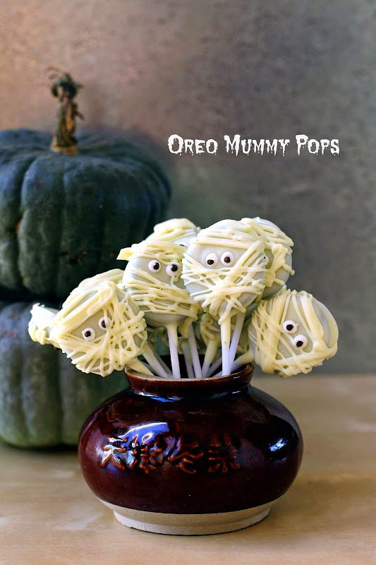 Milk and Honey Oreo Mummy Pops