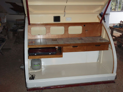 A Teardrop Trailer For Gary And Rose Interior At 99
