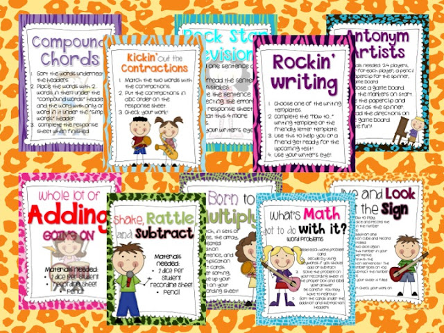 Do your students need motivation and a mindset boost for standardized testing? These Rock the Test Posters and Crafts will help with that! Use this resource to get students excited and ready to rock those standardized tests!  Read more about these fun test taking strategy posters, test prep activities, testing strategies, and rock star crafts from Tiffany Gannon by clicking the pin!