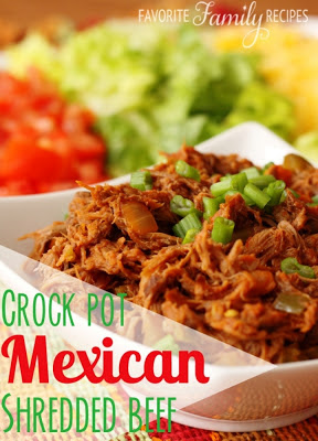 Crock Pot Mexican Shredded Beef