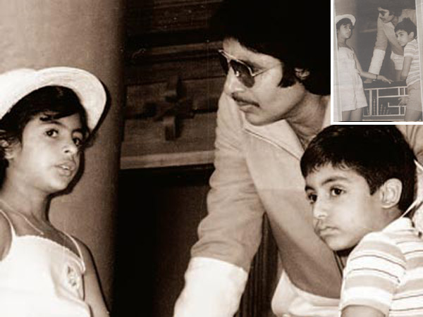 Childhood Pictures of Celebrities Actors Actress: Abhishek Bhachan