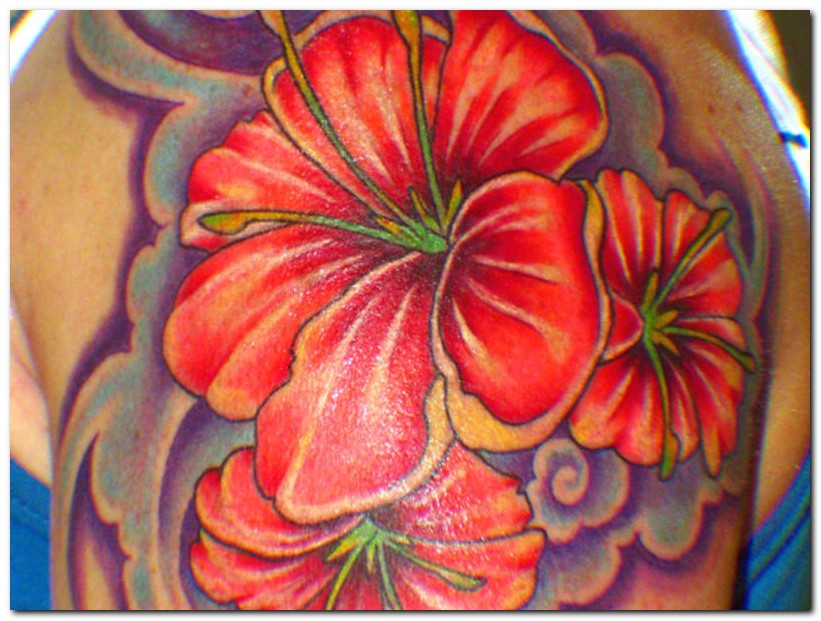 Tribal Hibiscus Flower Tattoo You have decided that you want to get a tribal