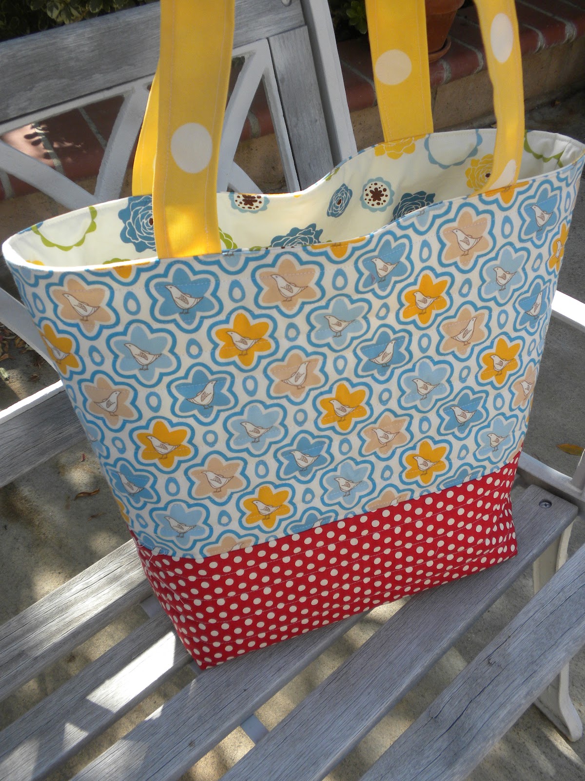 Jedi Craft Girl Quilted Tote Bag Tutorial