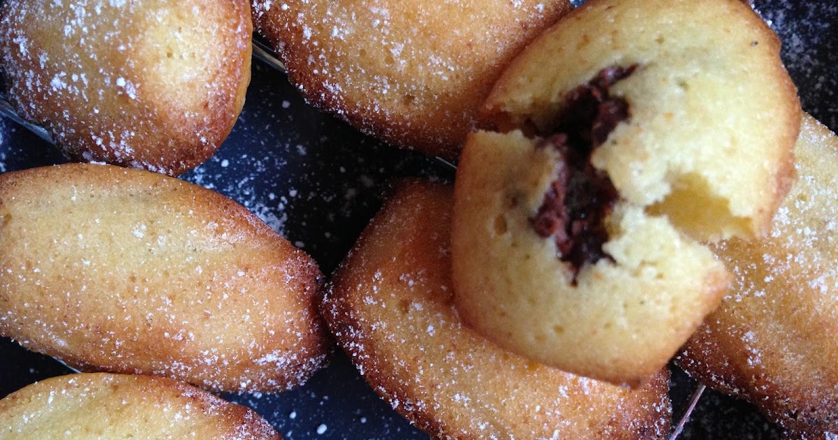 Easy Yummy Cookery Nutellafilled Madeleines