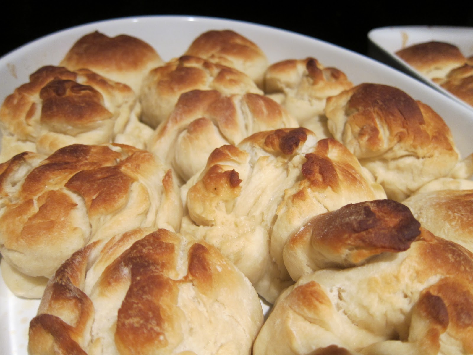 In and Around Town Honey Yeast Rolls