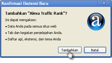 Cara Install Alexa Toolbar di Chrome