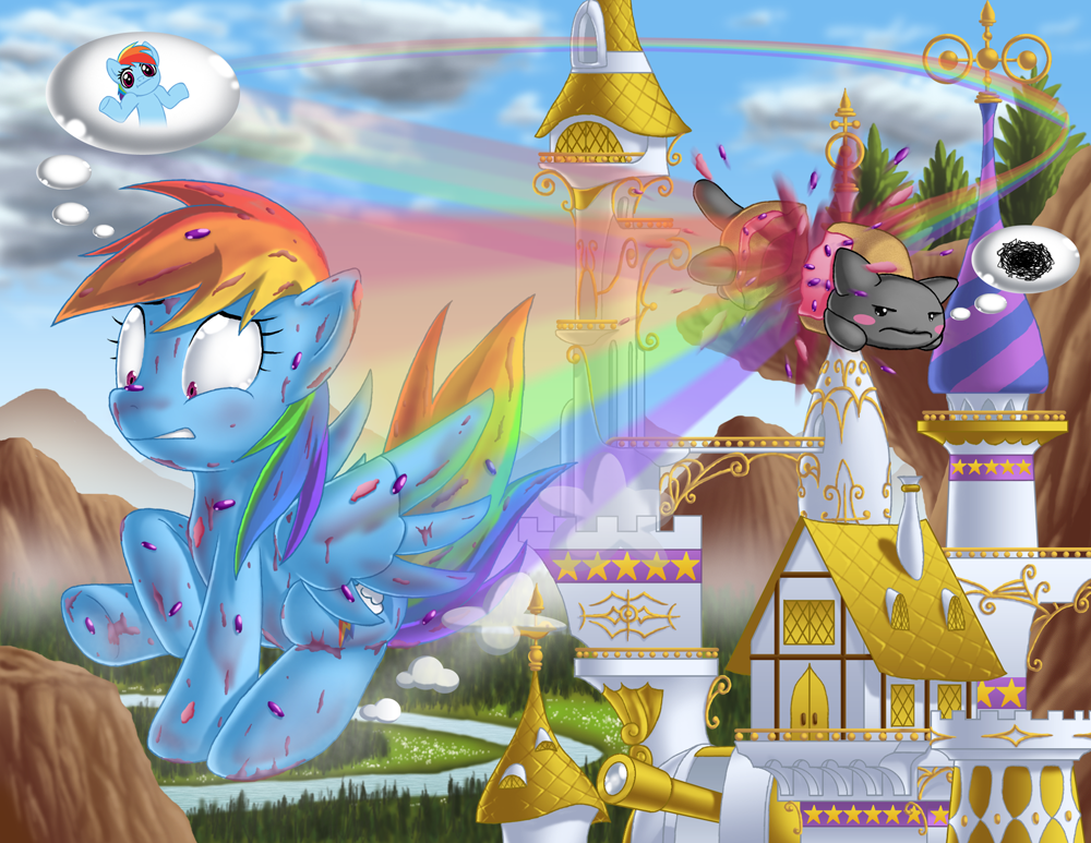 Funny pictures, videos and other media thread! - Page 6 104645+-+artist+engrishman+double_rainbow+nyan-cat+rainbow_dash