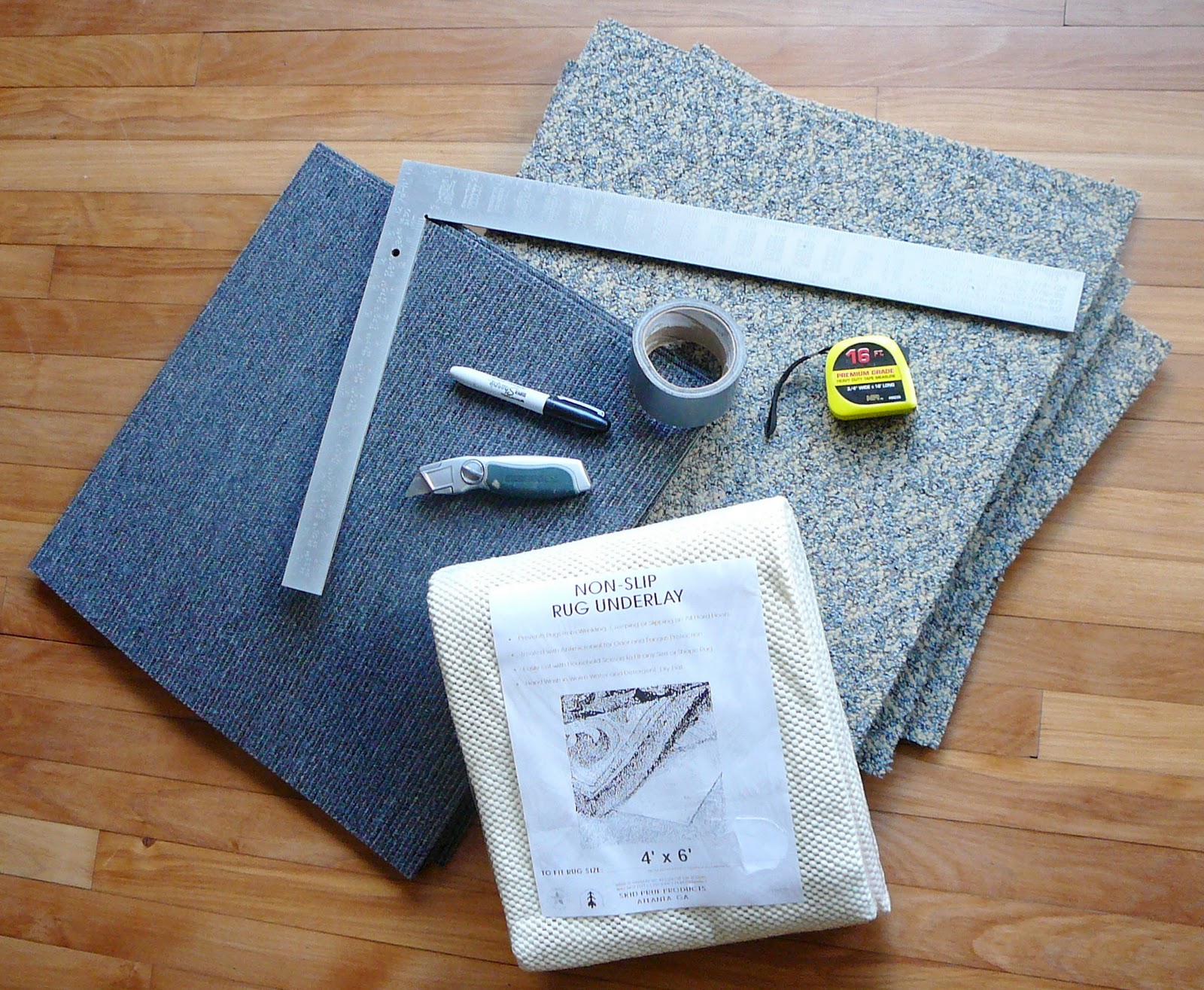 Rhinestone Beagle Custom Carpet Tile Runner