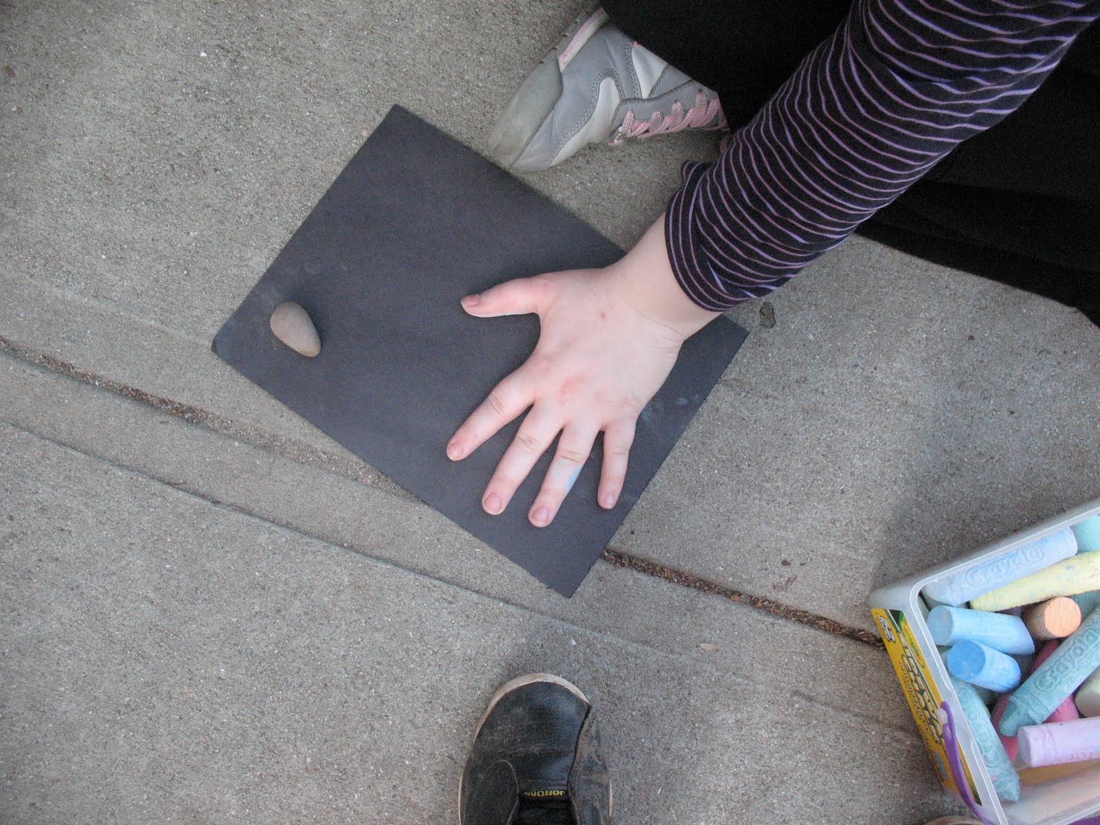 Fun with Unique Heart Fun with Chalk