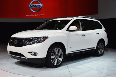 Autos Eco friendly: Nueva York 2013: Pathfinder 2014 Hybrid.