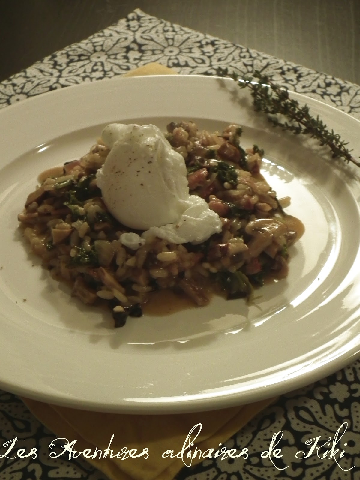 Faits avec amour /Les Aventures culinaires de Kiki Risotto aux