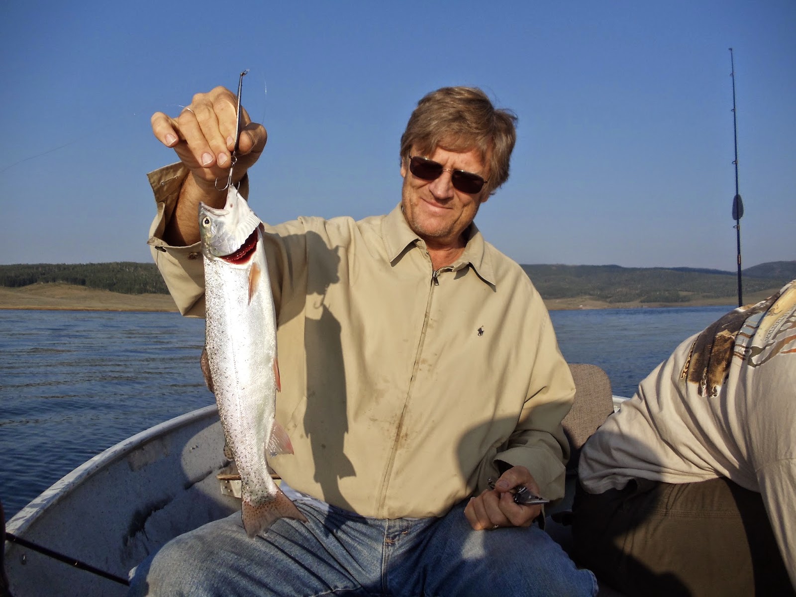 Utah Fisherman Fast Summer Action at Strawberry Reservoir