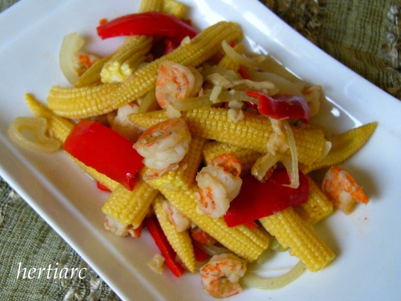 Resep Tumis Jagung Muda Resep Tumis Jagung Muda