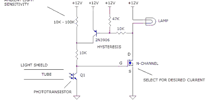 12v Light Dark Switch | Wiring Diagram Reference