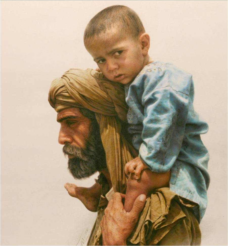 Maher Art Gallery Iman Maleki 1976 Iranian Realist painter