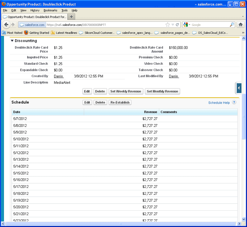 RevenueCloud for Salesforce Automate your Salesforce Revenue Schedules