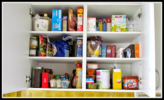 In a tiny kitchen, only store what you need for the week in your pantry, plus a few staples. In a tiny kitchen, only store what you need for the week in your pantry, plus a few staples.