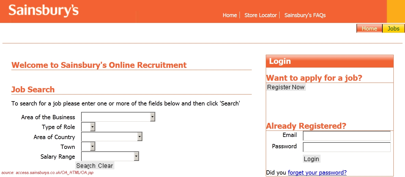 Application Form Job