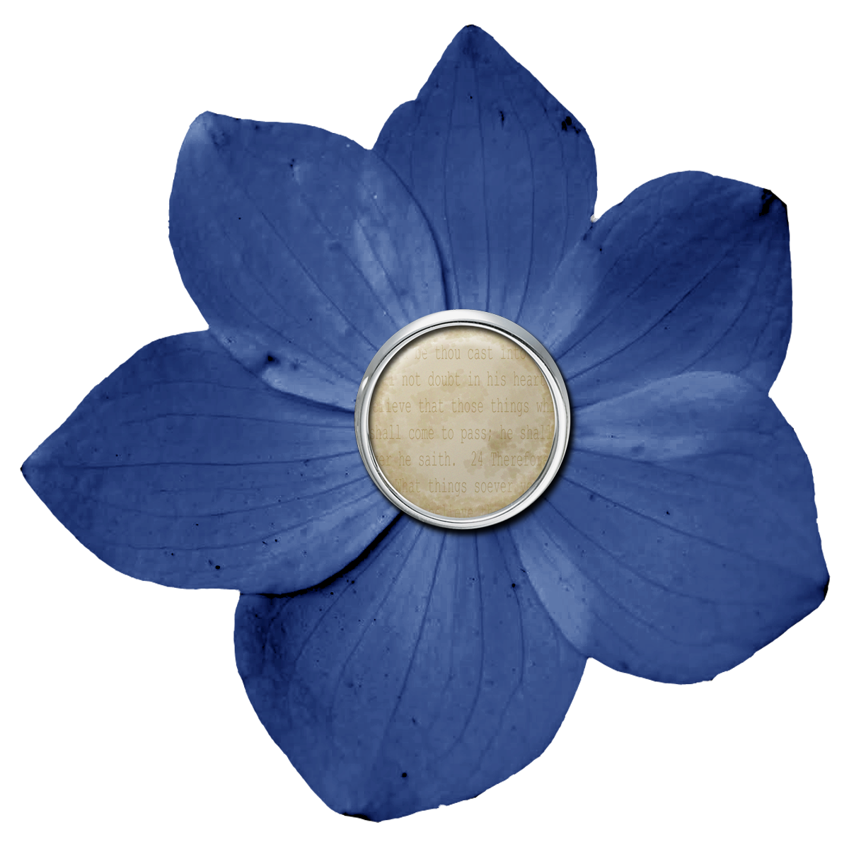 Granny Enchanted's Digital Scrapbook Library: Free Blue Digi Scrapbook
