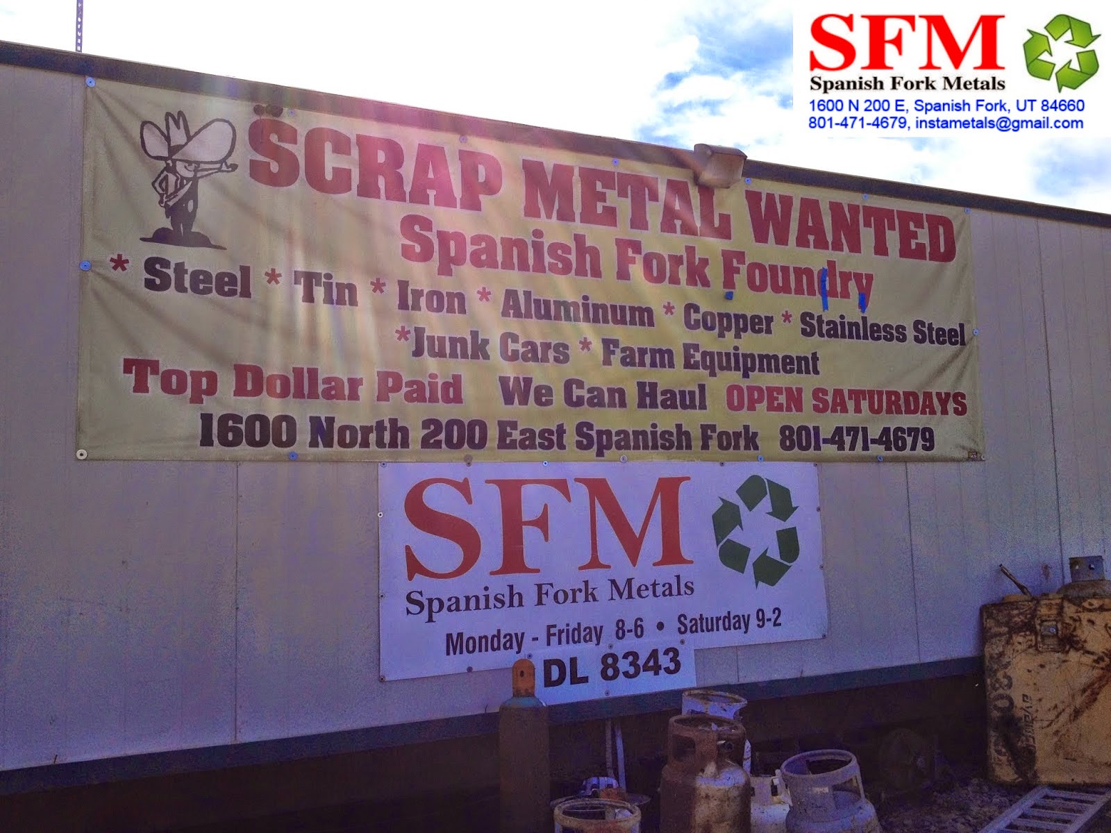 Utah Scrap Metal & Junk Removal . We Buy Sell and Ship Scrap Metal