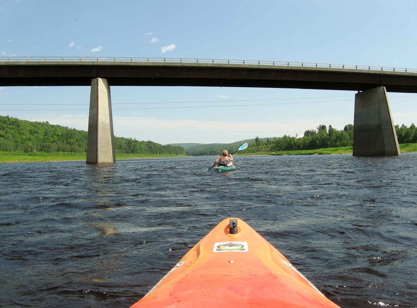 Allagash Maine Life at Tylor Kellys Camps Little Black River