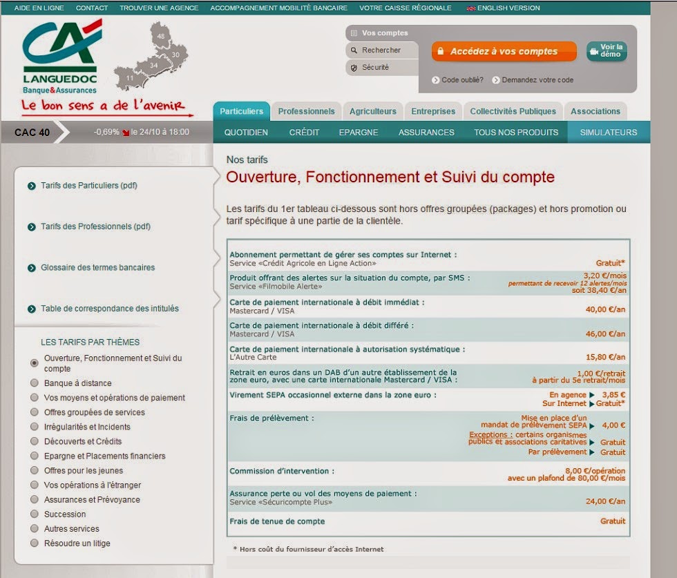 Le Carnet De Cheque Est Payant Au Credit Agricole Cap D