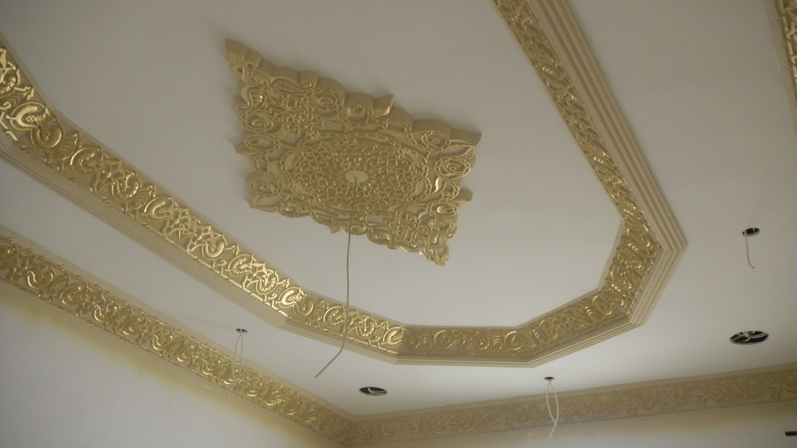 ديكورات الجبس المغربي Gypsum ceiling decoration 02