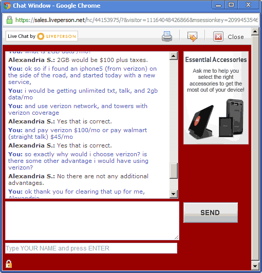 verizon live support