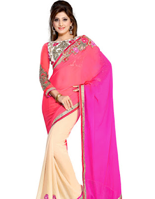 Latest Chiffon Sarees 2015