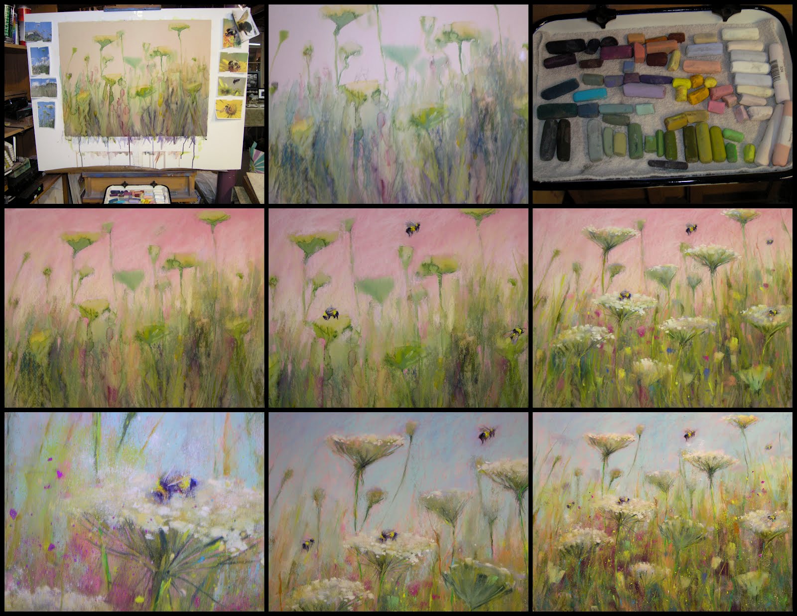 Painting My World Resolving a Watercolor Underpainting...Wildflower