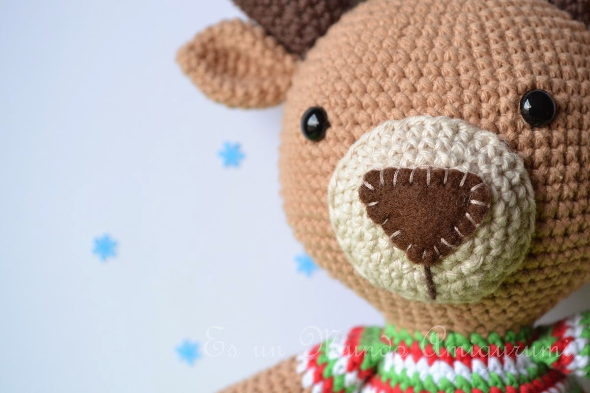 Es un Mundo Amigurumi: Patron Reno ya a la venta!!!