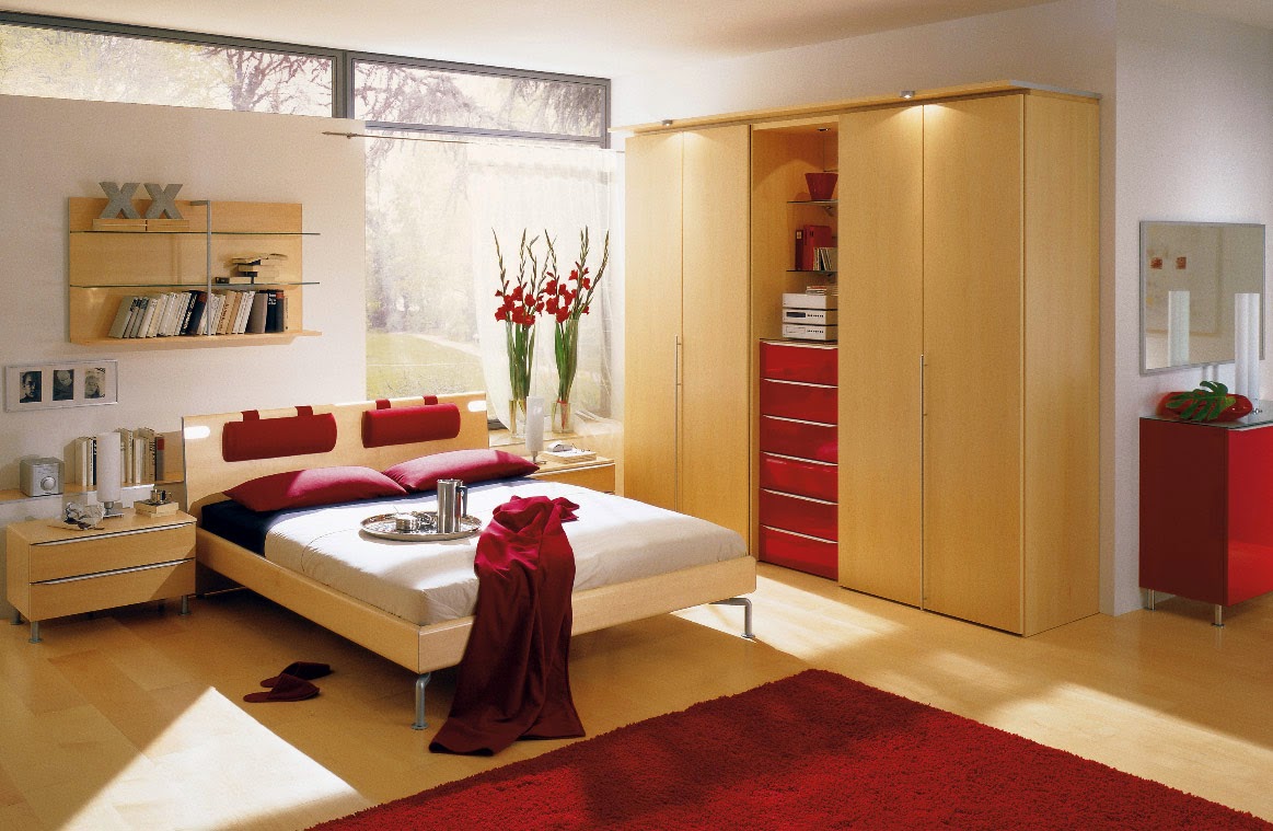 Interior design for a comfortable bedroom
