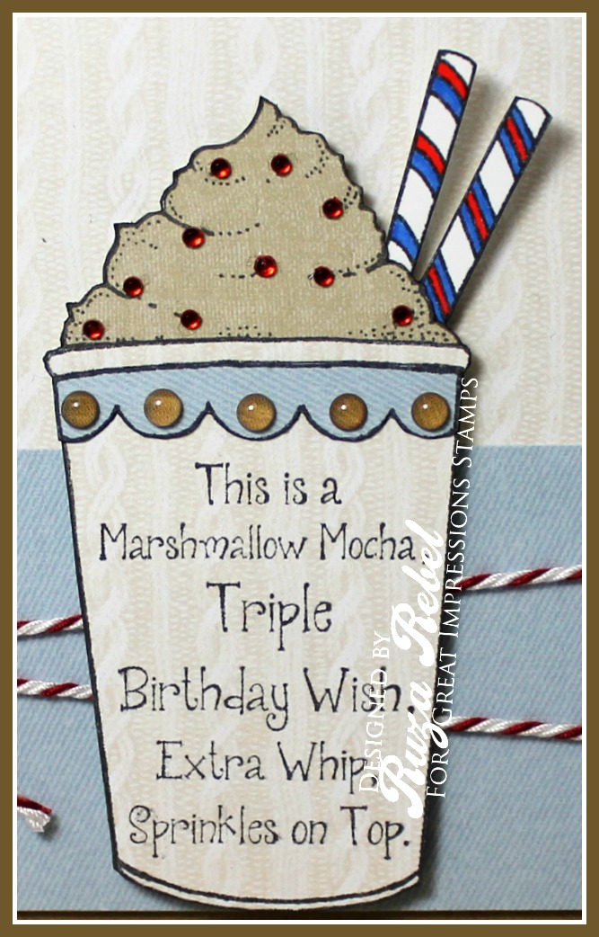 Great Impressions Fun Coffee Cup Birthday card