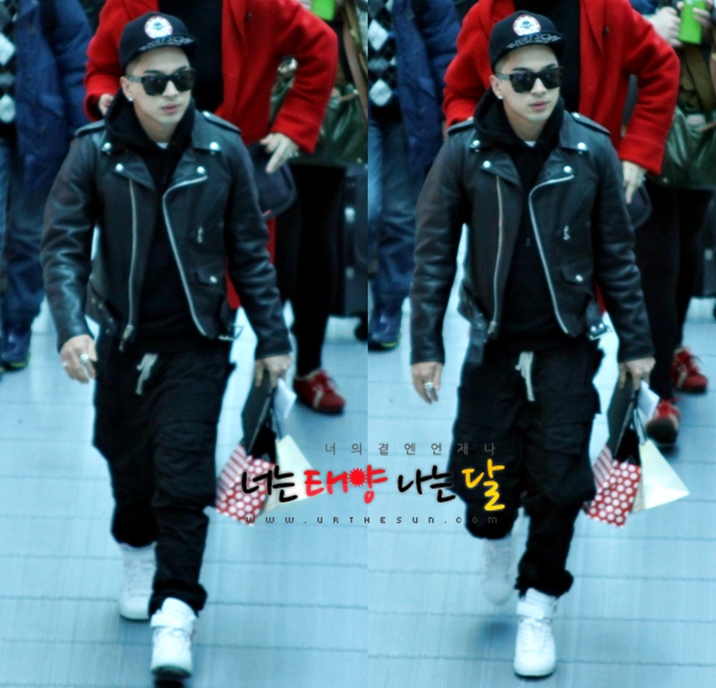 [+Pics] BB yendo a New York Taeyang+Incheon+Airport