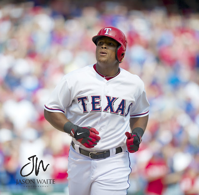 texas rangers opening day 2013 Beltre homerun