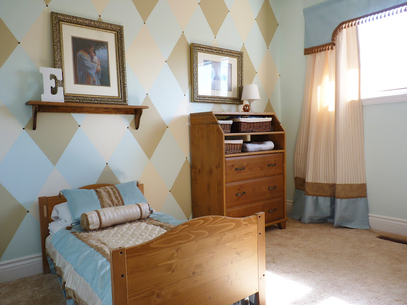 d i y d e s i g n ArgyleStyle Feature Wall Tutorial