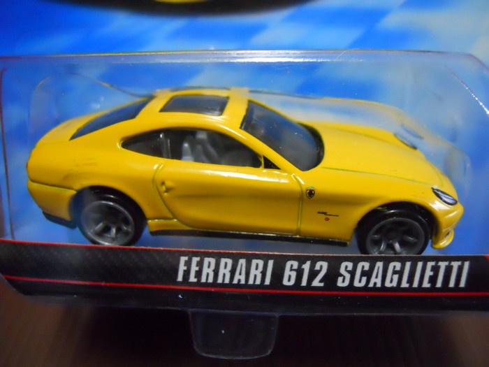 Hot Wheels Speed Machines Ferrari 612 Scaglietti yellow 