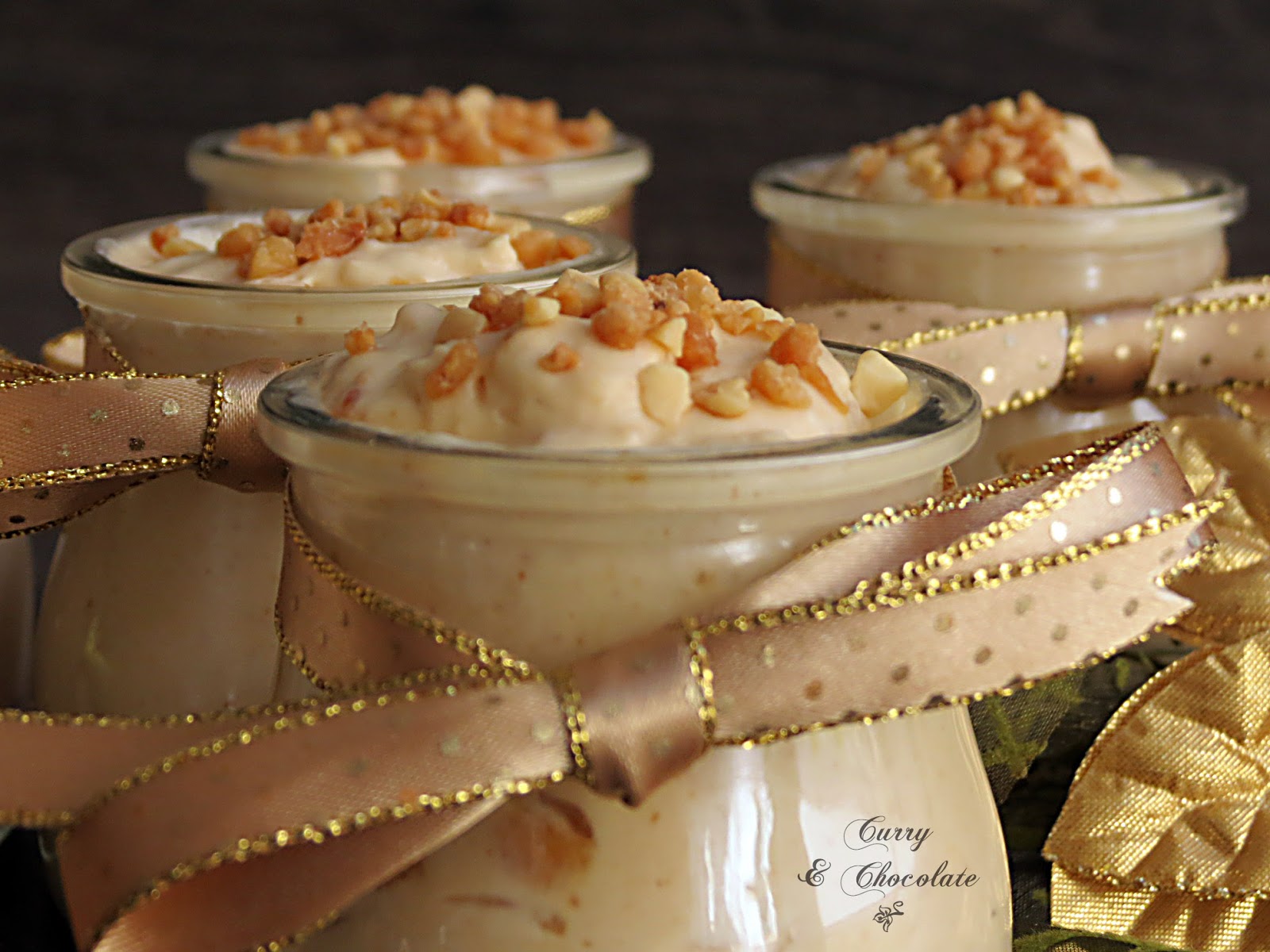 Mousse de turrón de Jijona – Jijona nougat mousse Mousse de turrón de Jijona – Jijona nougat mousse
